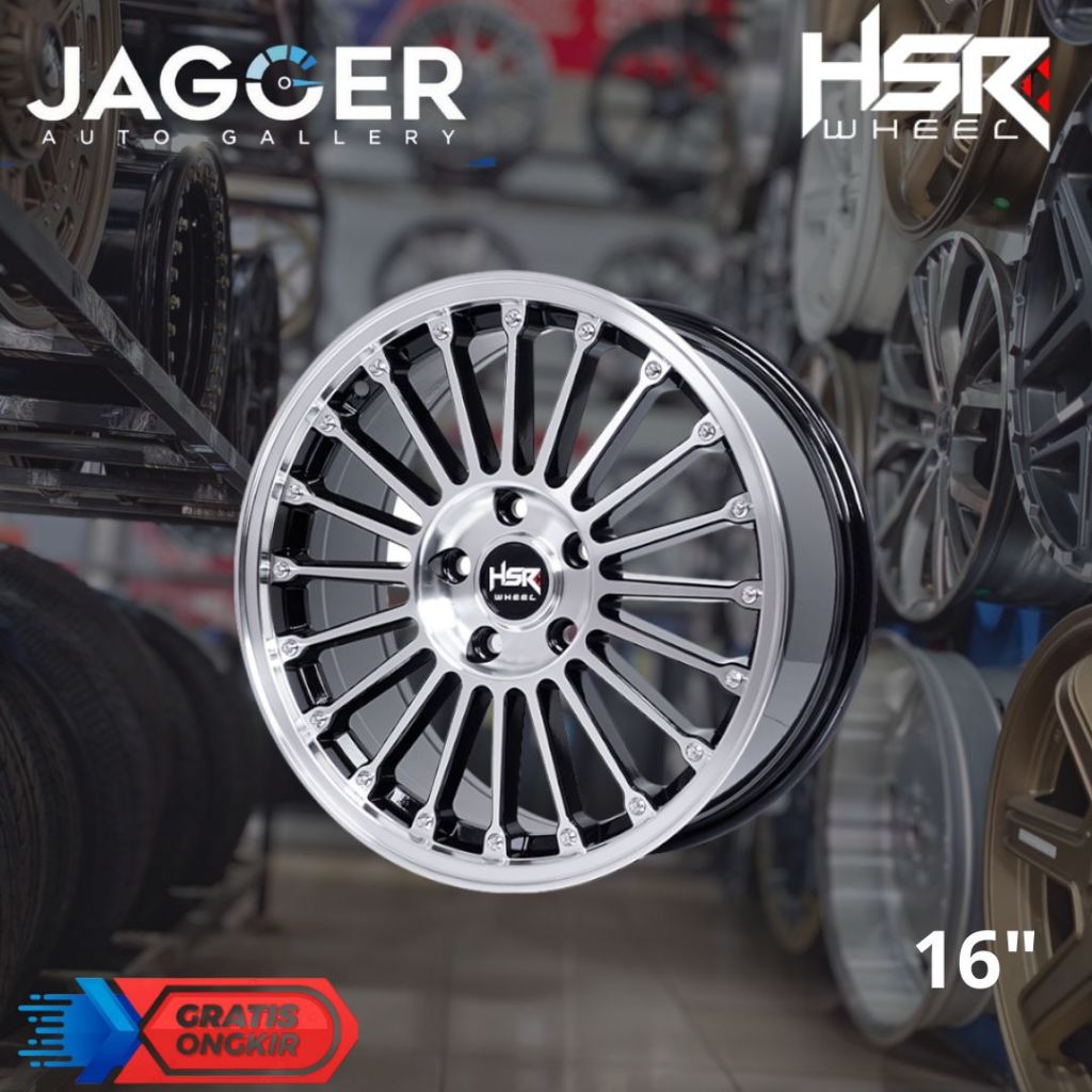 Jual velg mobil innova reborn rush terios hrv crv. HSR JJC R16 H5X114,3 ...