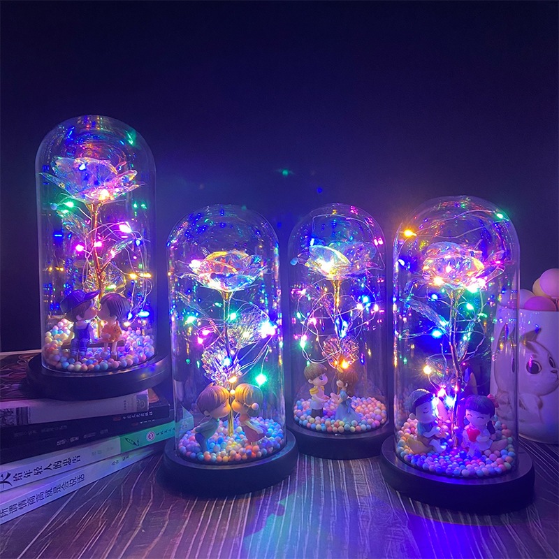 Jual Bunga Mawar Lampu LED Dekorasi Rumah Kamar Ruang Tamu Rose,Rose ...