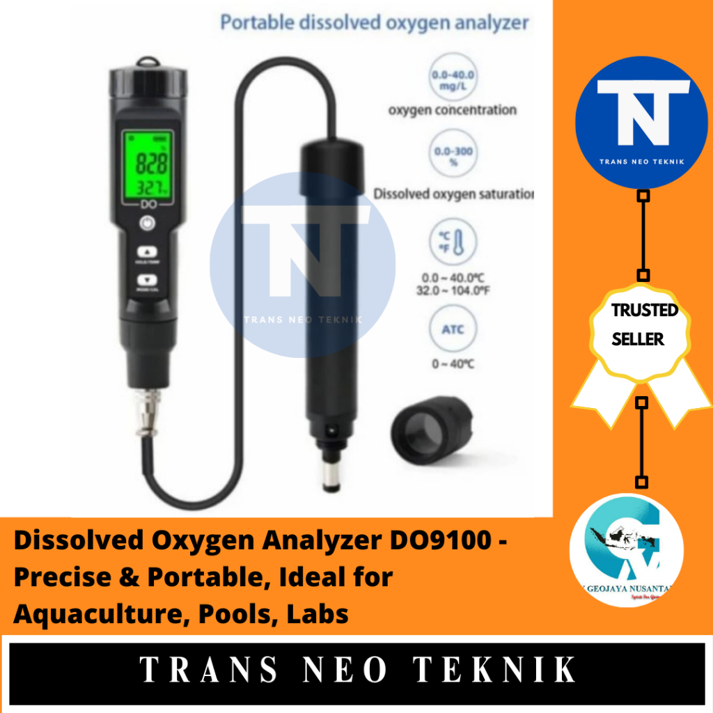 Jual Dissolved Oxygen Analyzer DO9100 - Precise & Portable, Ideal for ...