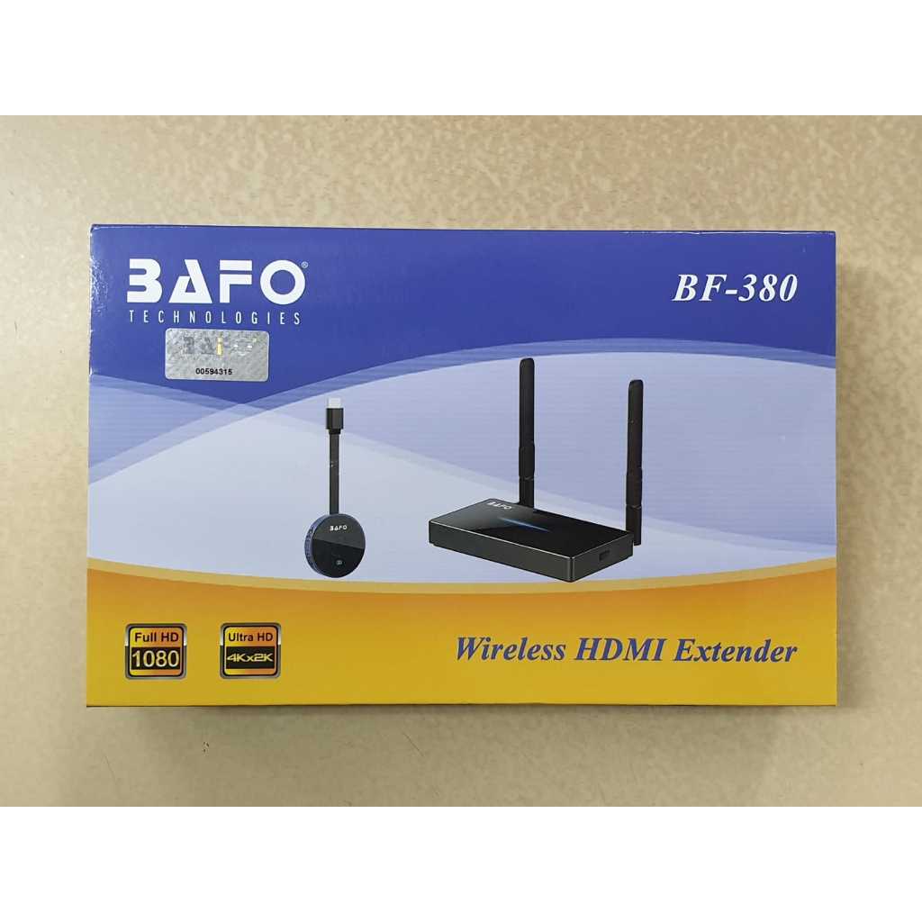 Jual BAFO BF380 HDMI Wireless Extender 4K Transmitter Receiver