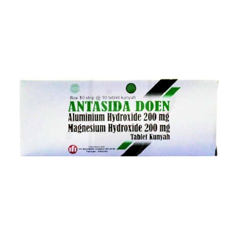 Jual Antasida Doen Box Isi 100 Tablet | Shopee Indonesia