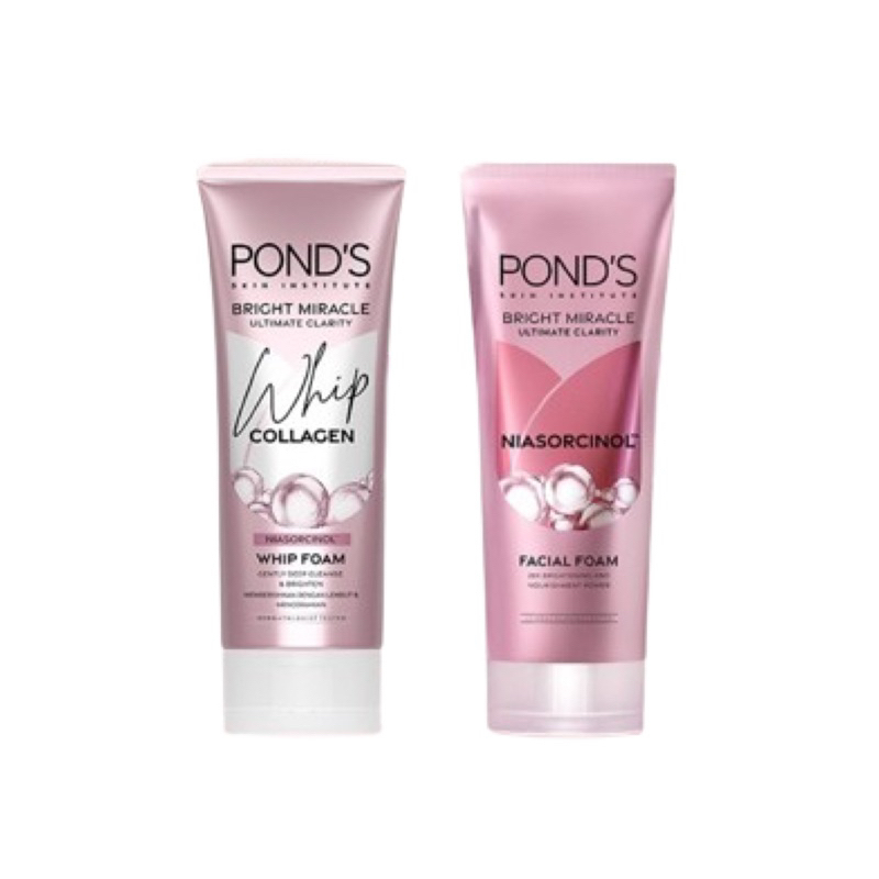 Jual Ponds Bright Miracle Ultimate Clarity Niasorcinol Facial Foam ...