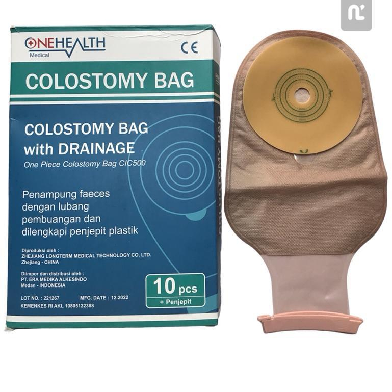 Jual OneHealth Colostomy Bag Kantong Kolostomi Ostomy Stoma One Health ...