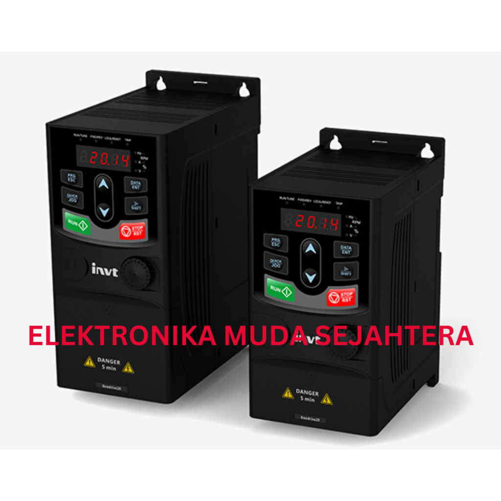 Jual Inverter INVT 2.2KW 380V 3Phase 3HP VFD Variable Frequency Drive ...