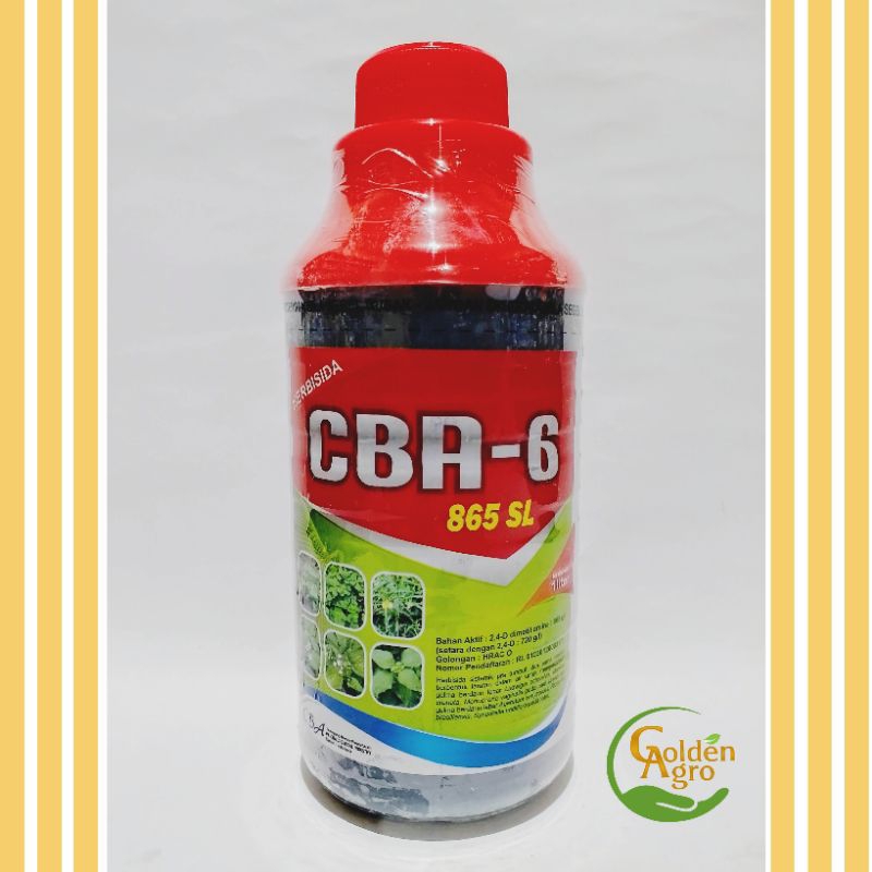 Jual HERBISIDA CBA6 CBA 6 865SL SL 1L 1 LITER | Shopee Indonesia