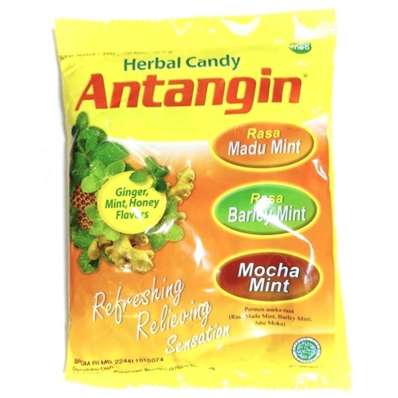 Jual Antangin Permen Herbal Aneka Rasa Pak Isi Butir Candy Herbal