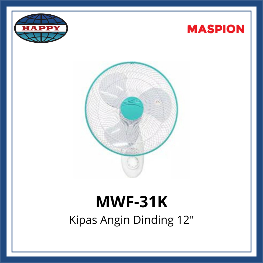 Jual Maspion Wall Fan 12 Inch Maspion Mwf 31k Shopee Indonesia 1022