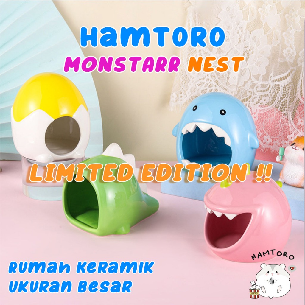 Jual [LIMITED EDITION] Hamtoro MONSTARR Nest Rumah BESAR Hamster ...