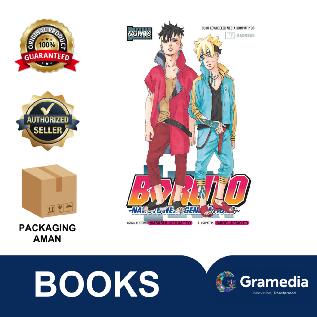 Jual Gramedia - BORUTO - NARUTO NEXT GENERATION VOL. 16