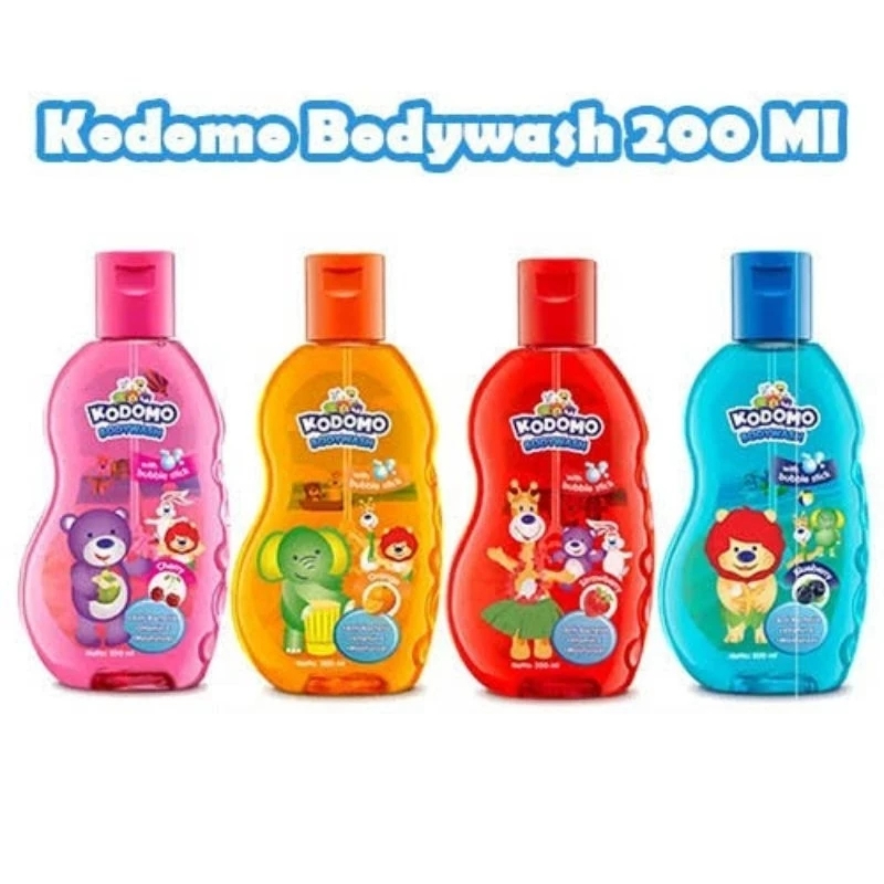 Jual Kodomo Shower Gel Body Wash 200ml Sabun Mandi Anak Shopee