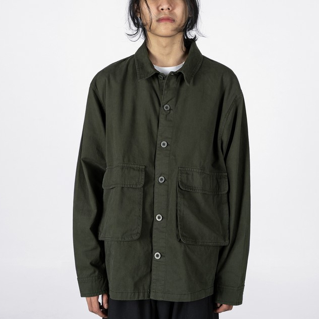 Jual Kemeja Jacket Bodypack Diversity Long Sleeve Shirt - Olive ...