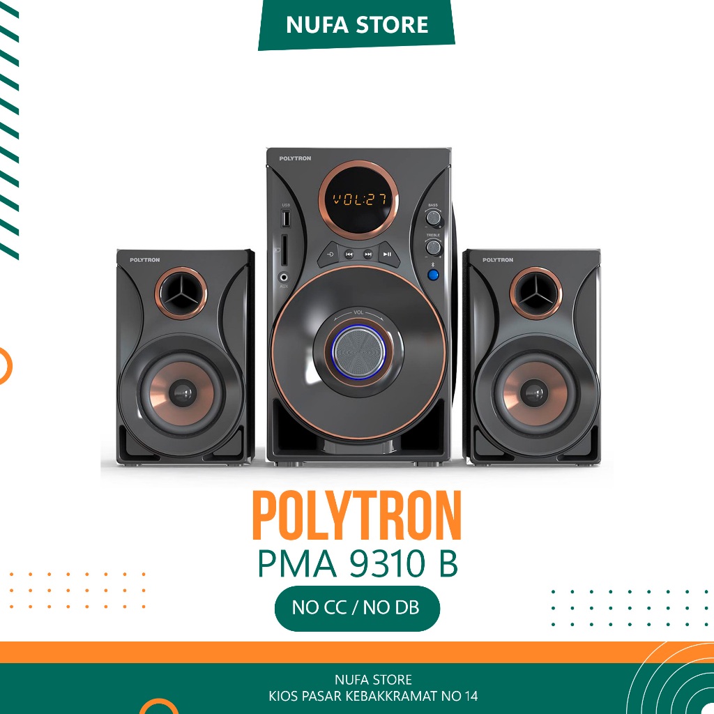 Jual Polytron Bluetooth Speaker Multimedia Pma 9310 Bg Shopee Indonesia