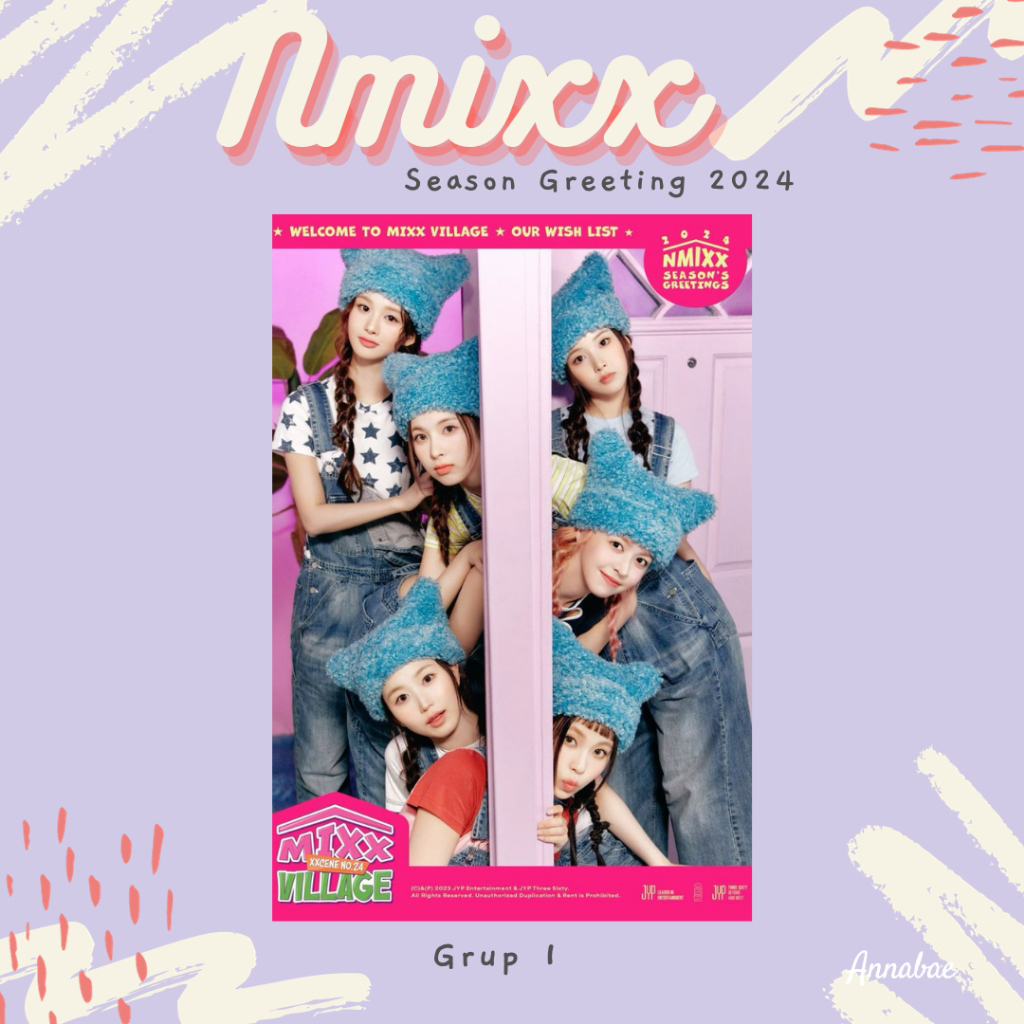 Jual Poster NMIXX Season Greeting 2024 Shopee Indonesia
