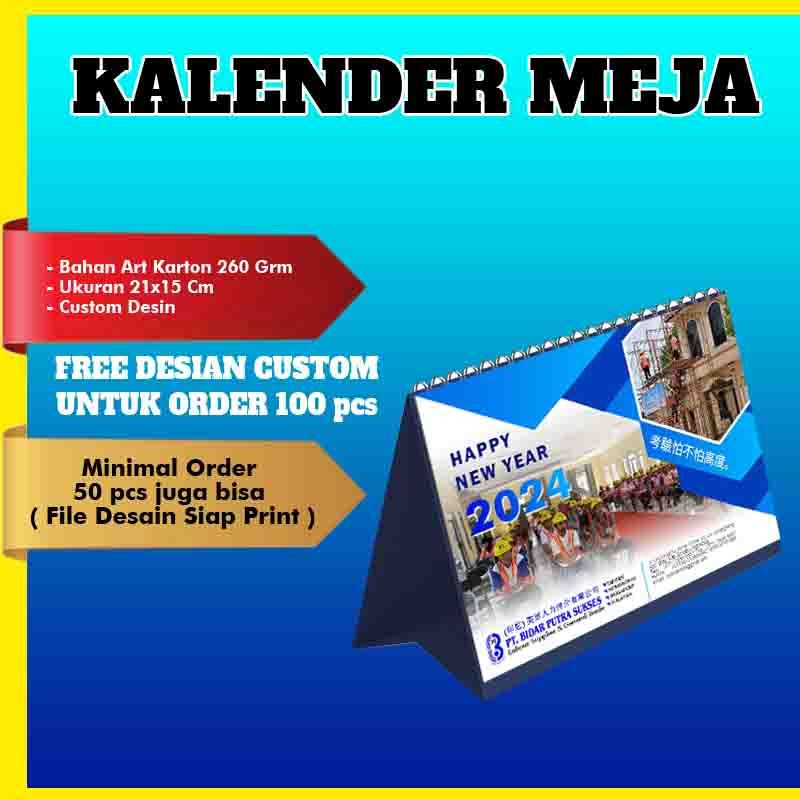 Jual Kalender Meja 2024 Kalender Duduk 2024 Spiral Schedule Shopee Indonesia 