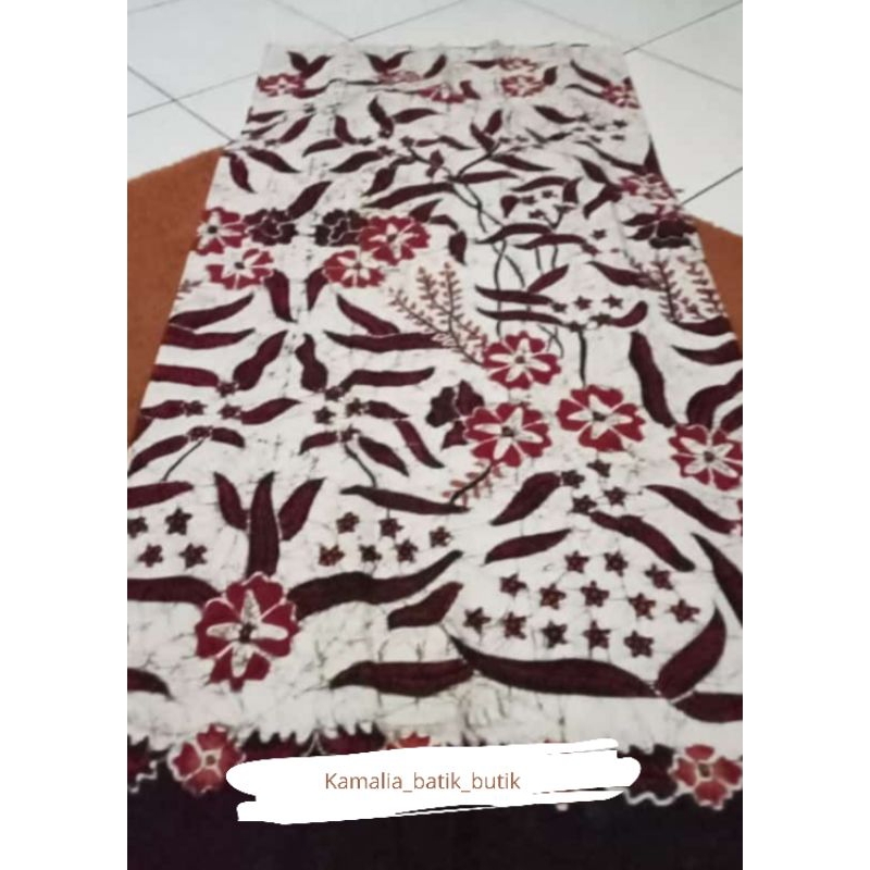 Jual Kain Batik Tulis Asli Khas Brebes Motif Rumput Laut | Shopee Indonesia