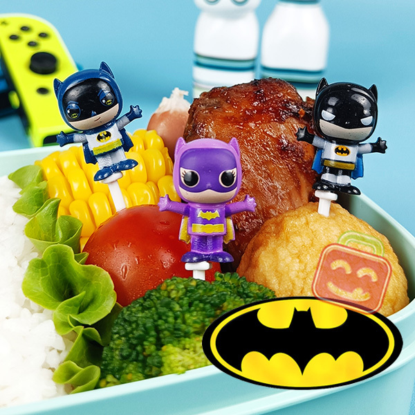 Jual NEW !!! Bento Food Pick BATMAN Picks Tusukan Garpu Dekorasi Hias ...