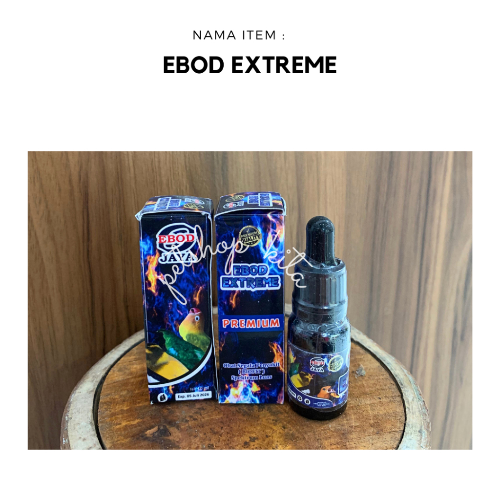 Jual EBOD EXTREME OBAT BURUNG EBOD JAYA | Shopee Indonesia