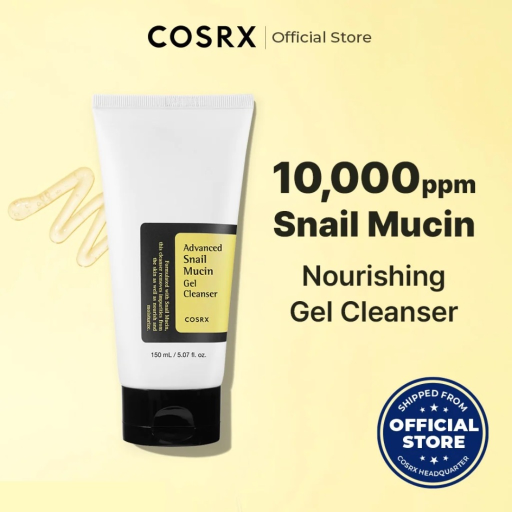 Jual COSRX Advanced Snail Mucin Gel Cleanser 150ml - Sabun Pencuci ...