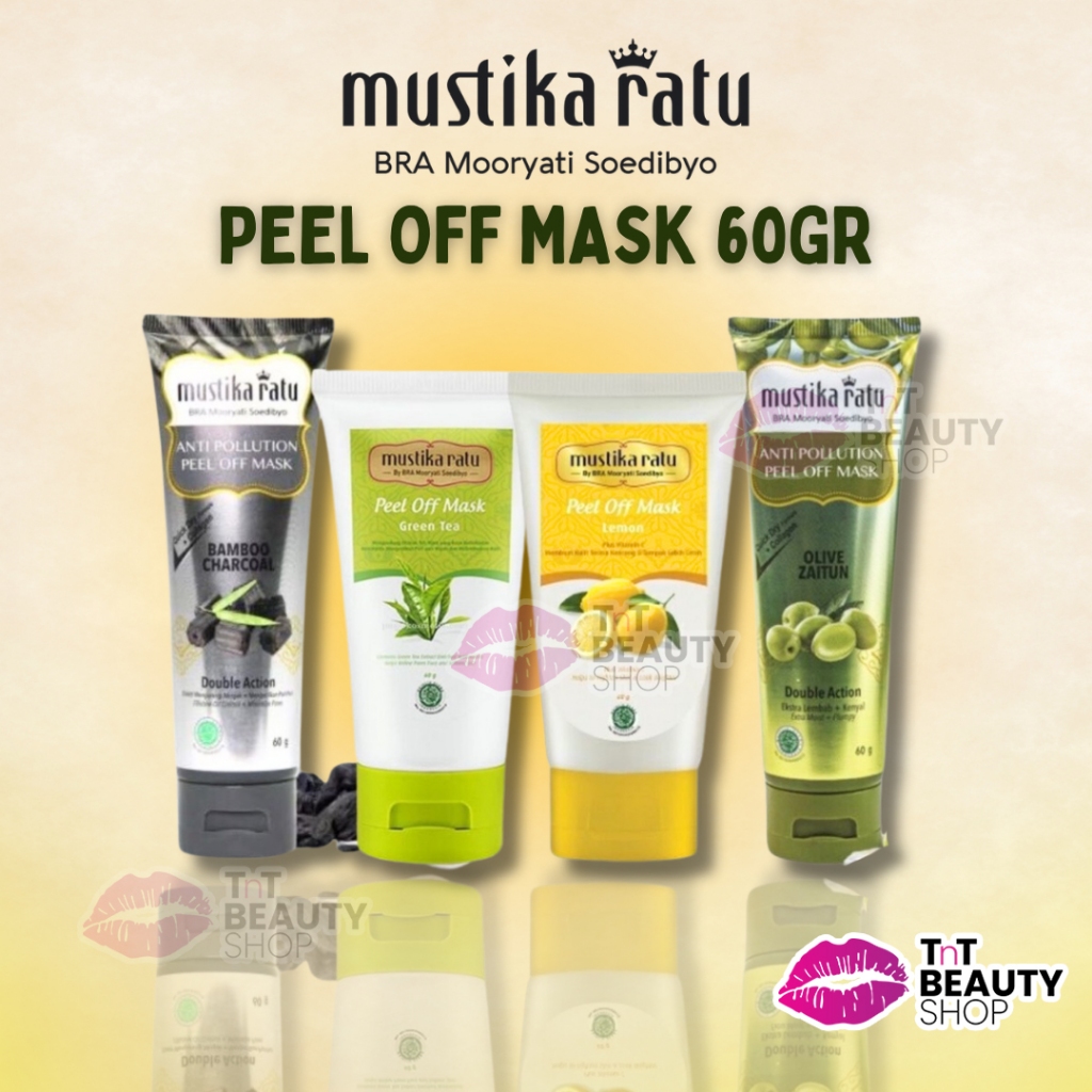 Jual Mustika Ratu Peel Off Mask 60gr Masker Wajah Tnt Beauty Shop