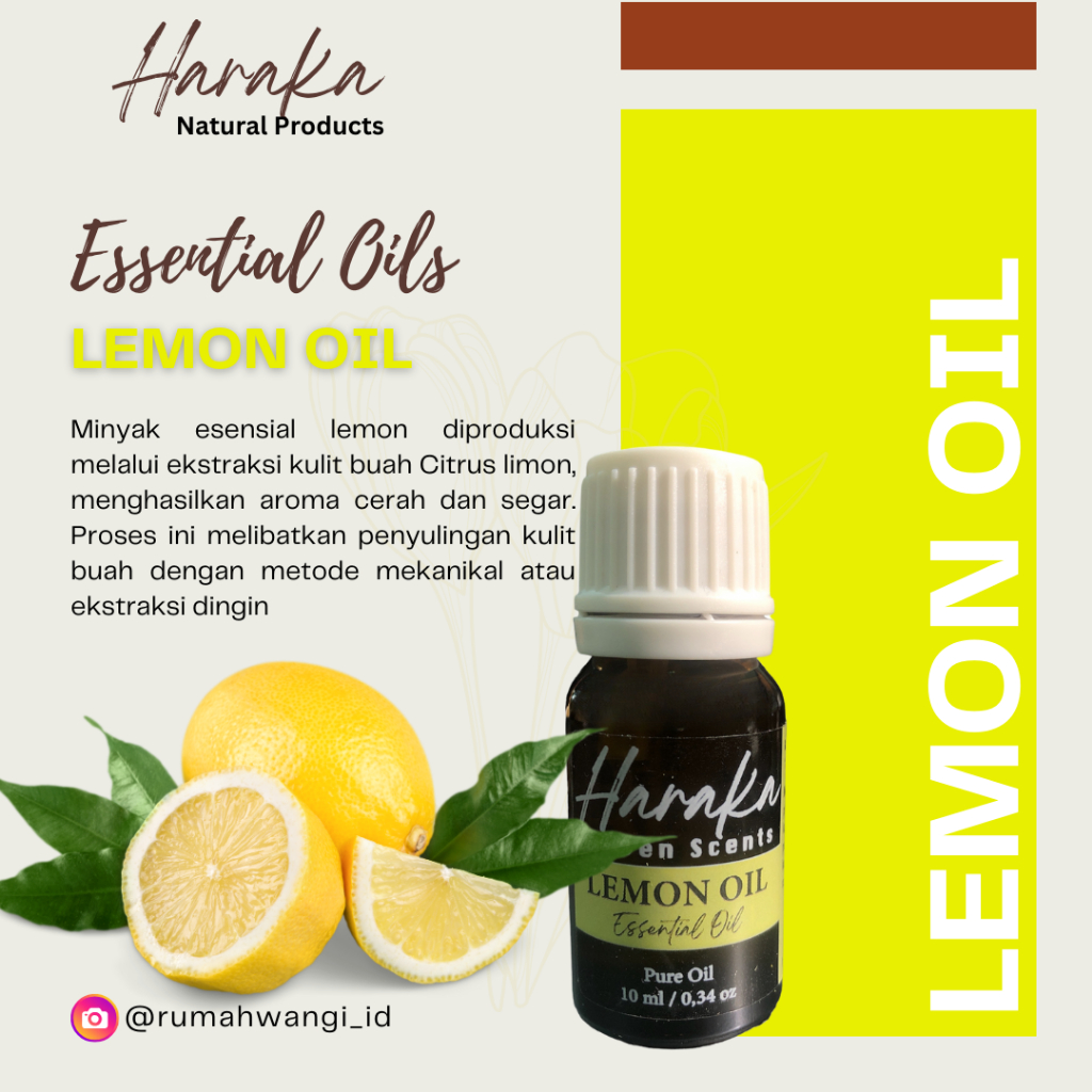 Jual Essential Oil / Minyak Atsiri - Lemon Oil (10ml) | Shopee Indonesia