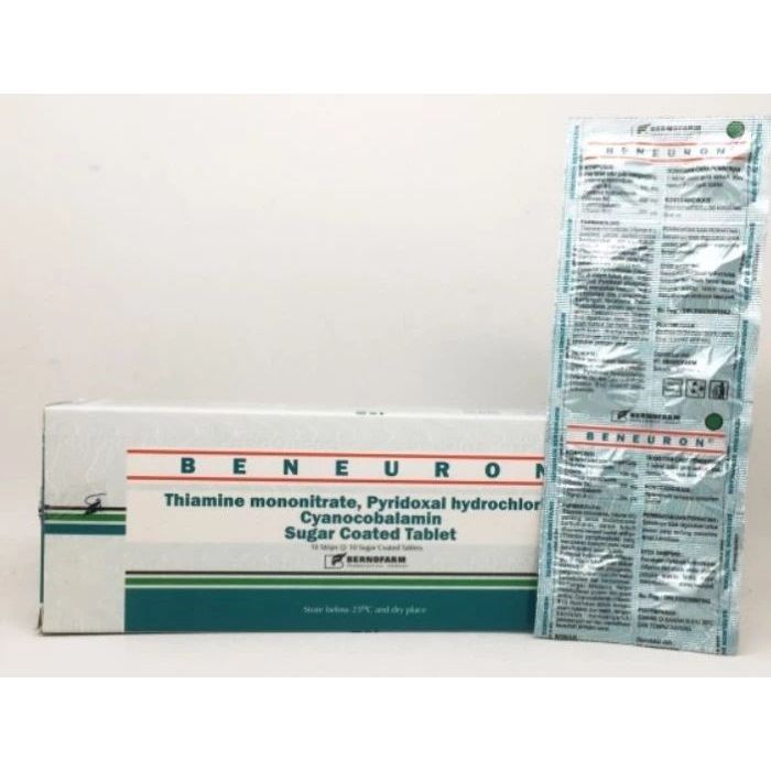 Jual BENEURON 1 STRIP ISI 10 TABLET UNTUK MENGATASI GANGGUAN SARAF TEPI ...