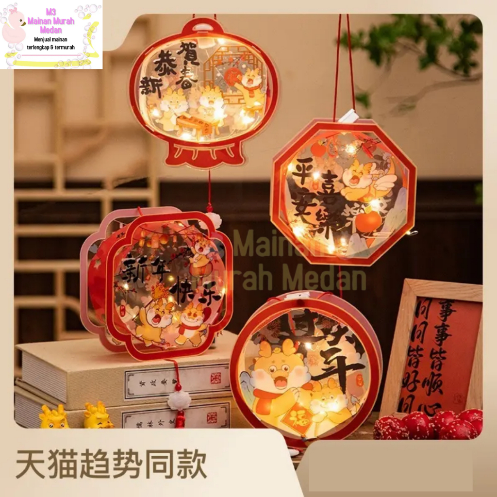 Jual M3 - Lampion DIY / Bunny,DIY Lantern Lampion Rabbit Mooncake ...