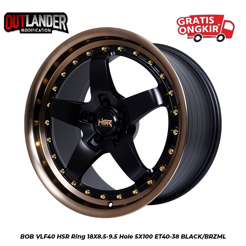 Jual Velg Racing Celong Hsr Bob R18 Pcd 5x100 Untuk Altis Wish New ...