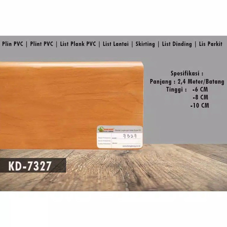 Jual Readystock Plin Pvc Plint Pvc List Lantai Skirting Lantai Flooring