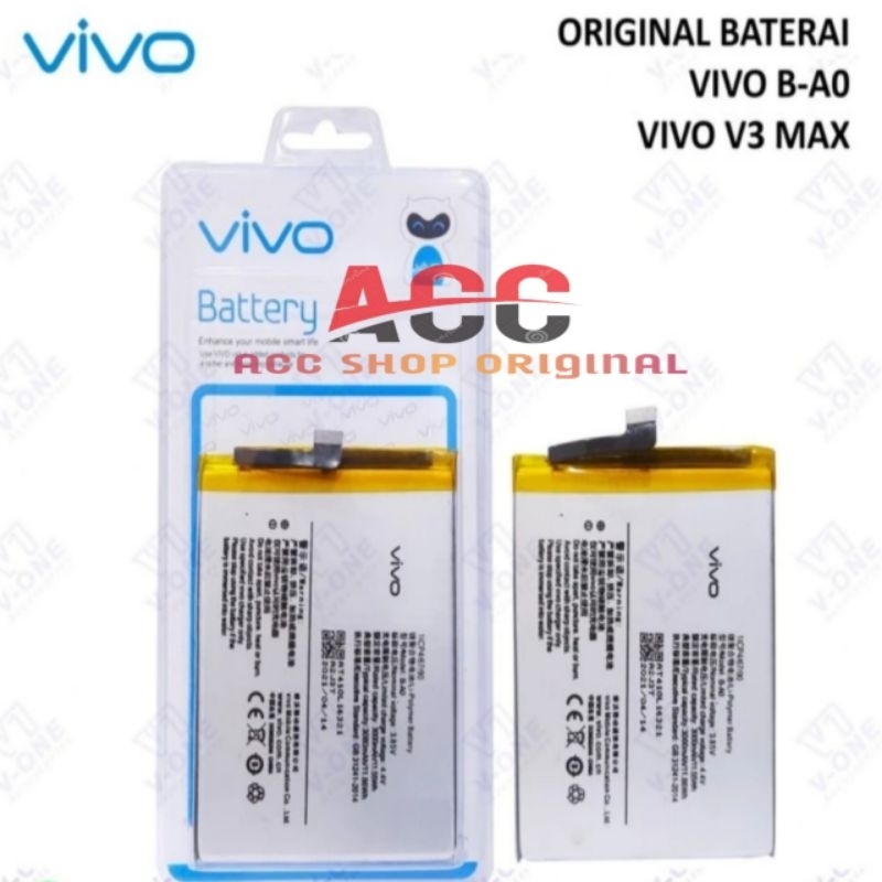 Jual Batre Baterai Hp Vivo V3 Max Ori Battery Model Kode BA0 BA0 BA0