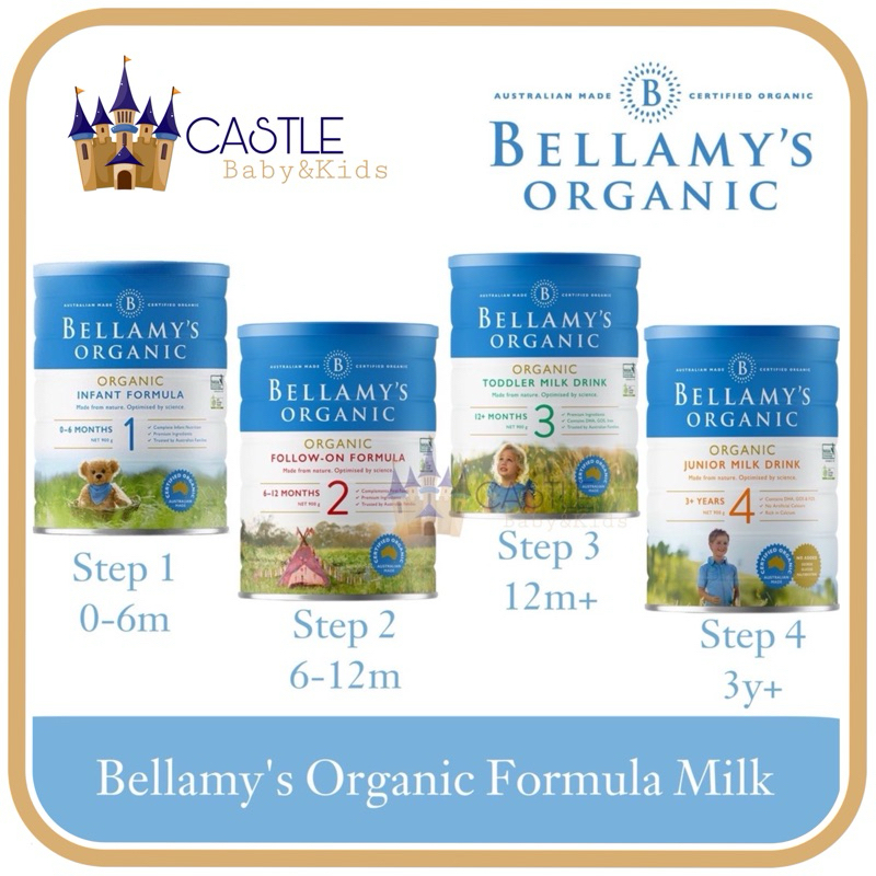 Jual Bellamy's Organic - Susu Formula Organik Bellamys