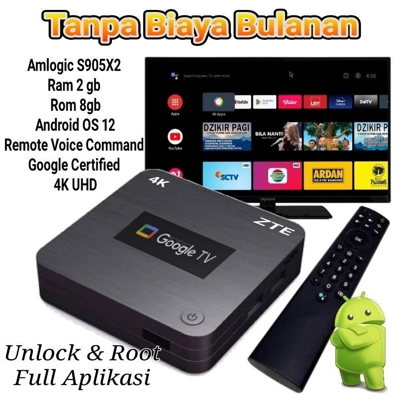 Jual STB ANDROID TV BOX V5 ROOT FULL APLIKASI SIAP PAKAI | Shopee Indonesia