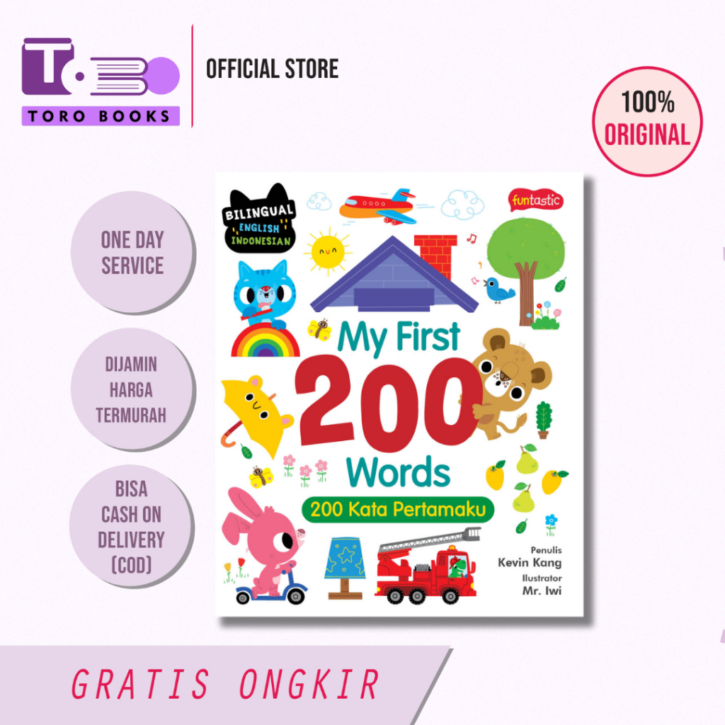 Jual my first 200 words 200 kata pertamaku shopee indonesia