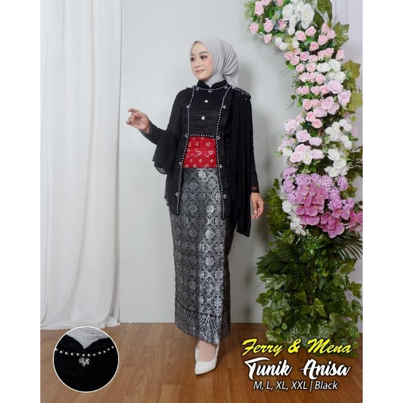 Jual SETELAN ROK SONGKET KEBAYA TUNIK ANISA - PAKAIAN WANITA UNTUK ...