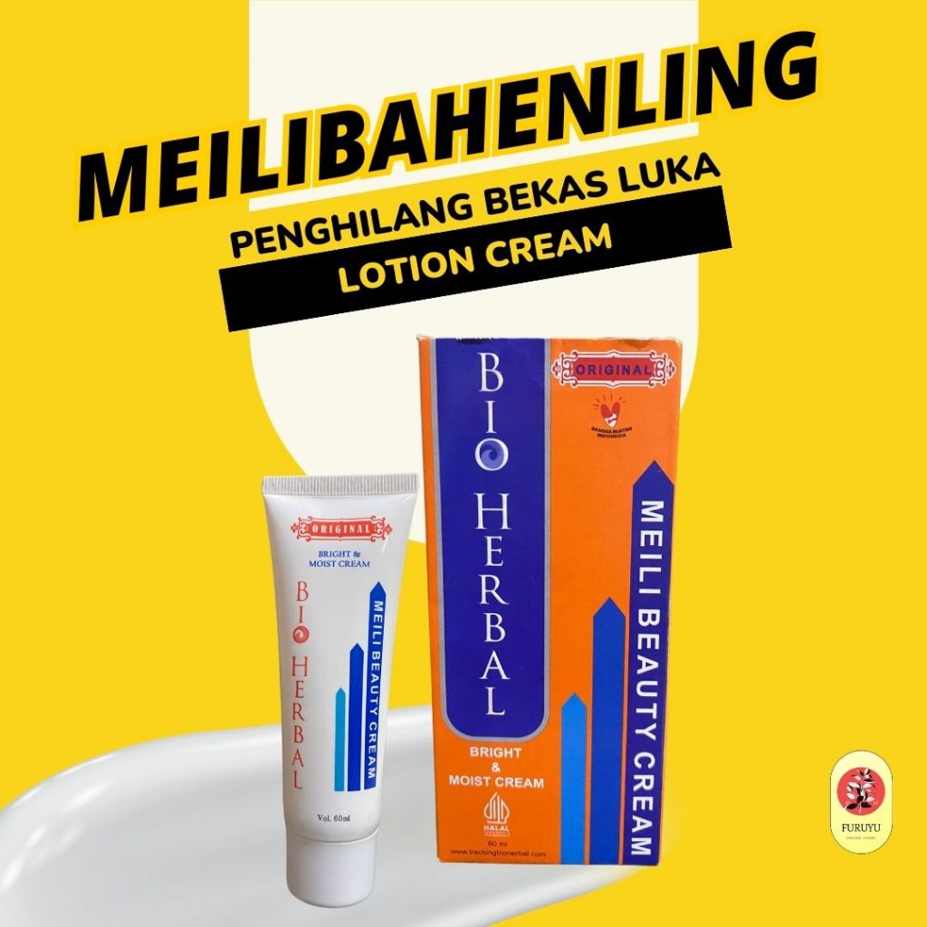 Jual Obat Cream Penghilang Bekas Luka Lama Hitam Koreng Bopeng Meilibahenling Bio Herbal