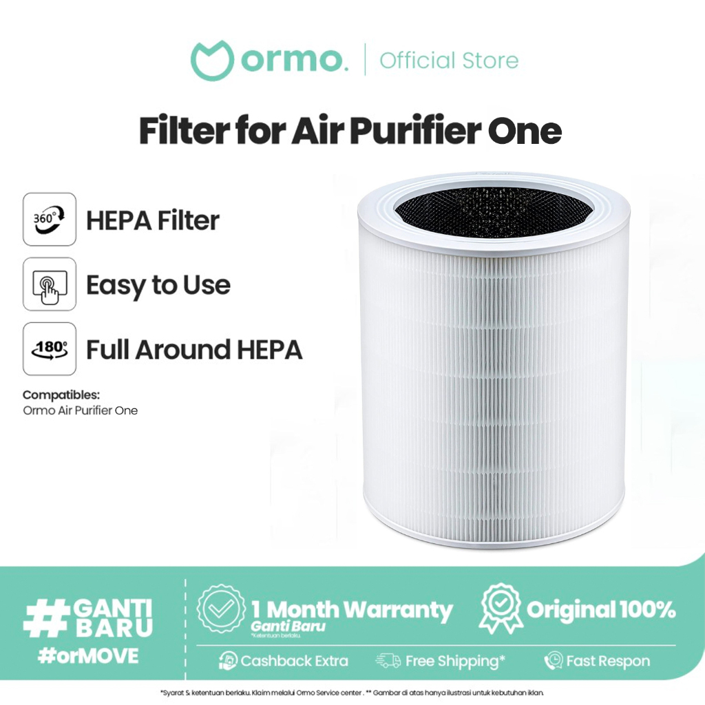 Jual Ormo Replacement HEPA Filter Pengganti for Air Purifier Onix One