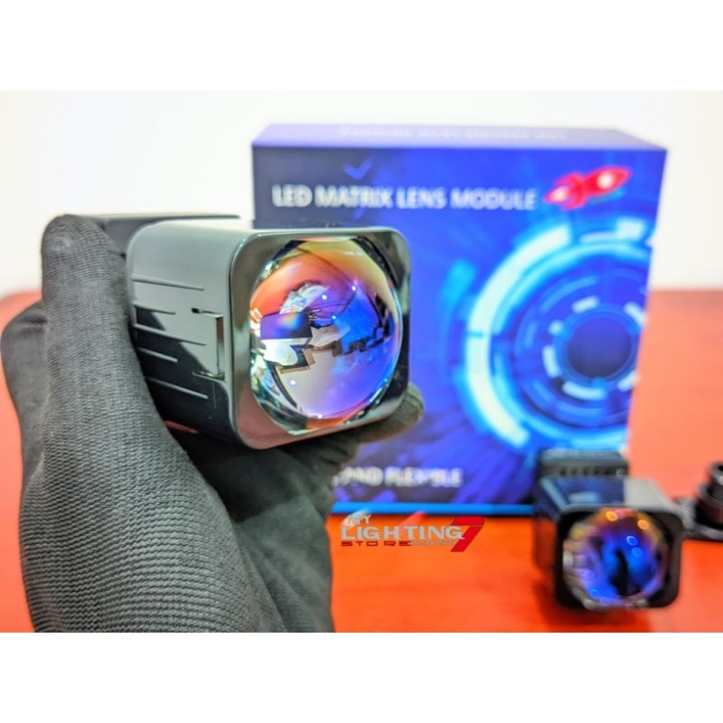 Jual BI-LENS MATRIX AESLUX M45 DEVIL EYES 2 INCH PURPLE | Shopee Indonesia