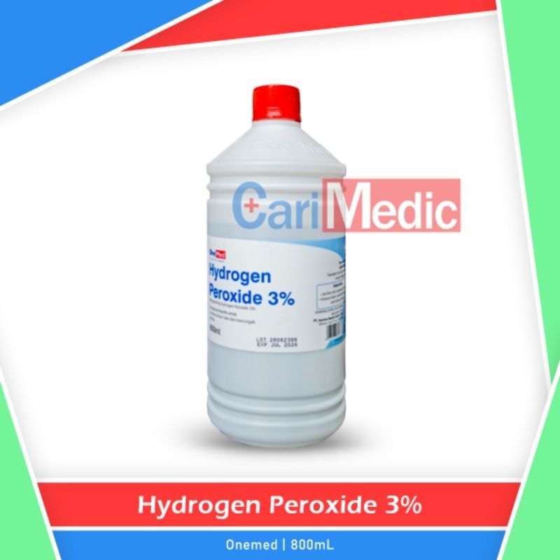 Jual Onemed H O Hydrogen Peroxide Cairan Pembersih Luka Ml Shopee Indonesia