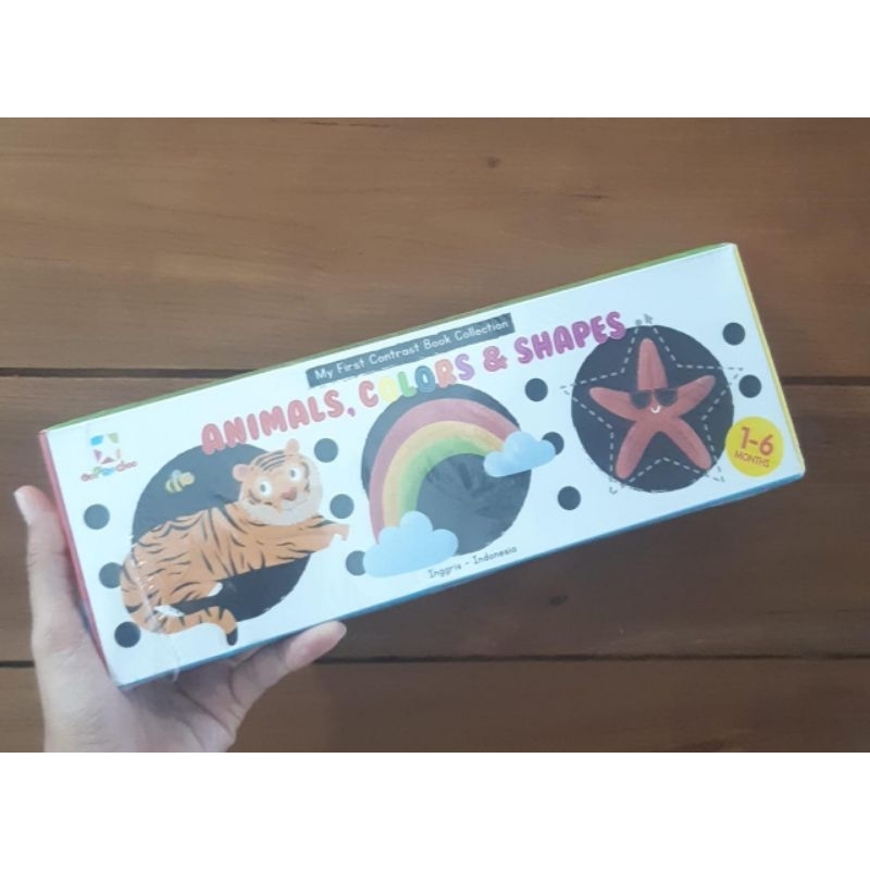 Jual Box Set My First Contras Book - Animals, Colors & Shapes | Shopee ...
