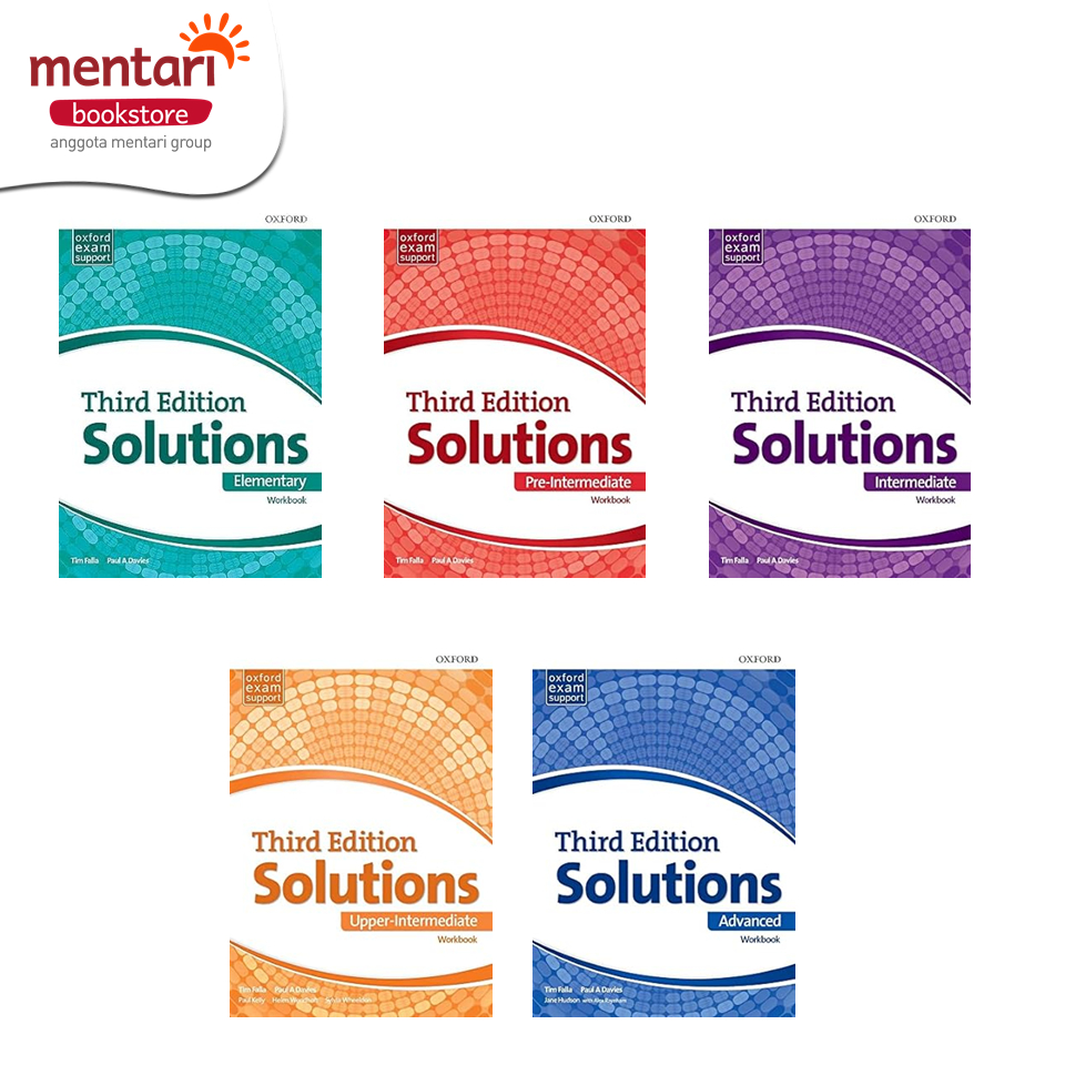 Jual Oxford Solutions Student Book - Workbook 3rd Edition | Shopee ...