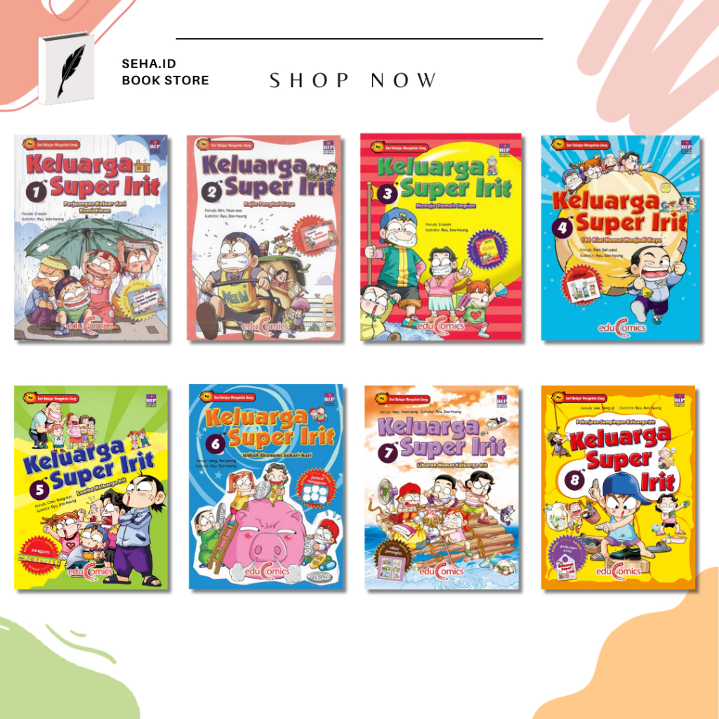 Jual Buku Komik Edukasi Keluarga Super Irit Banyak Judul Shopee