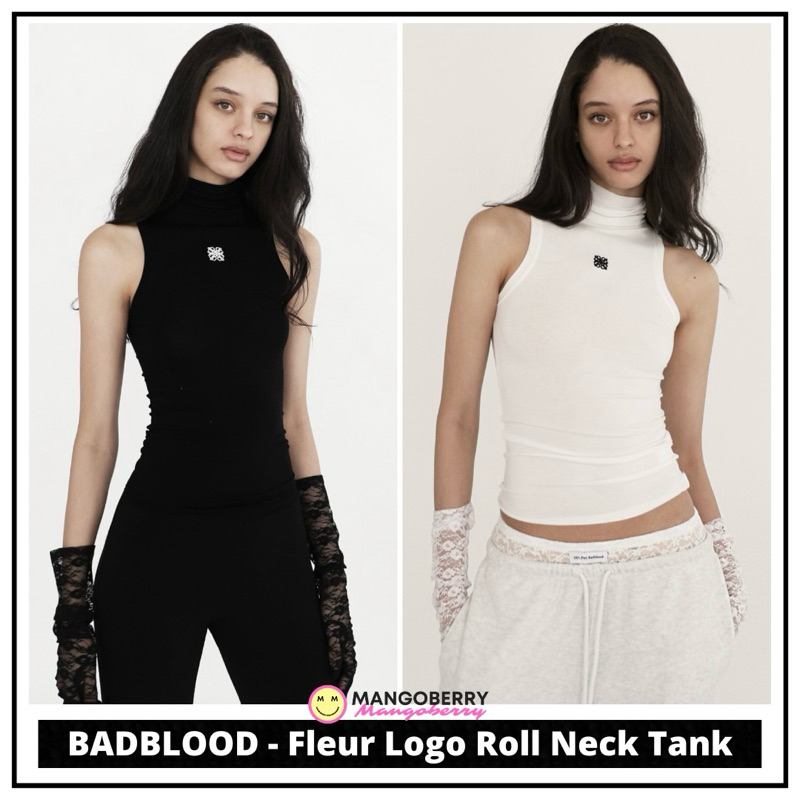 ★BADBLOOD★Fleur Logo String Tank★送料・関税込★ 