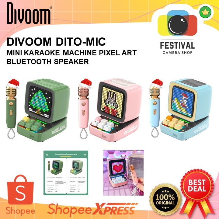 Jual Divoom Times Gate Pixel Art Informative Display - Garansi Resmi Divoom  Indonesia 1 Tahun di Seller Executive_Shop7 Official Store -  Executive_Shop7 - Kota Pekanbaru