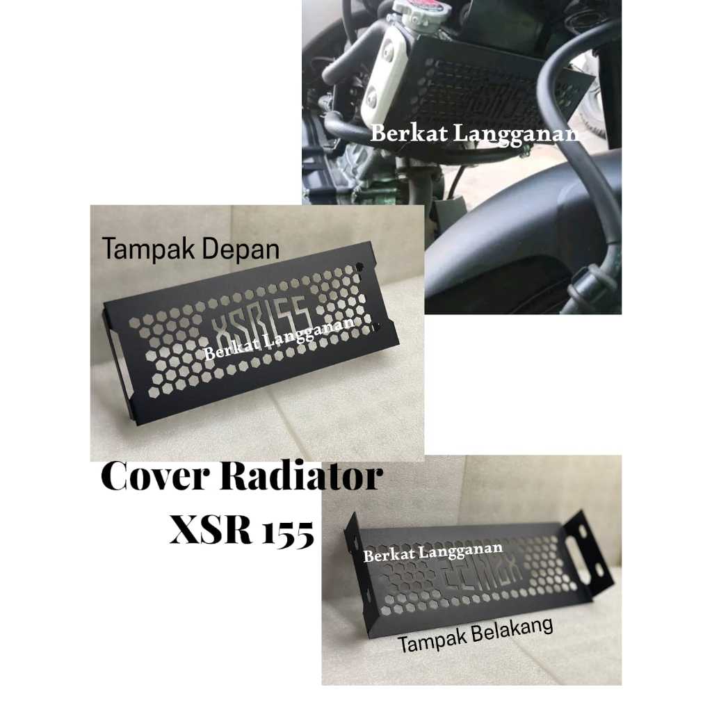 Jual Cover Tutup Radiator Yamaha Xsr Model Sarang Tawon Penutup