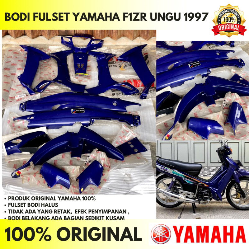 Jual BODI BODY YAMAHA F1ZR F1Z R FIZR FIZ R ORIGINAL YAMAHA UNGU 1997 ...