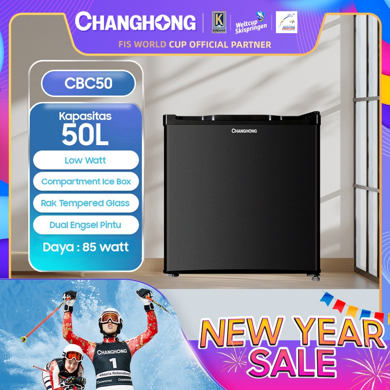 Jual Changhong Kulkas Mini Bar (Refrigerator) Lemari Es Kapasitas 50 ...