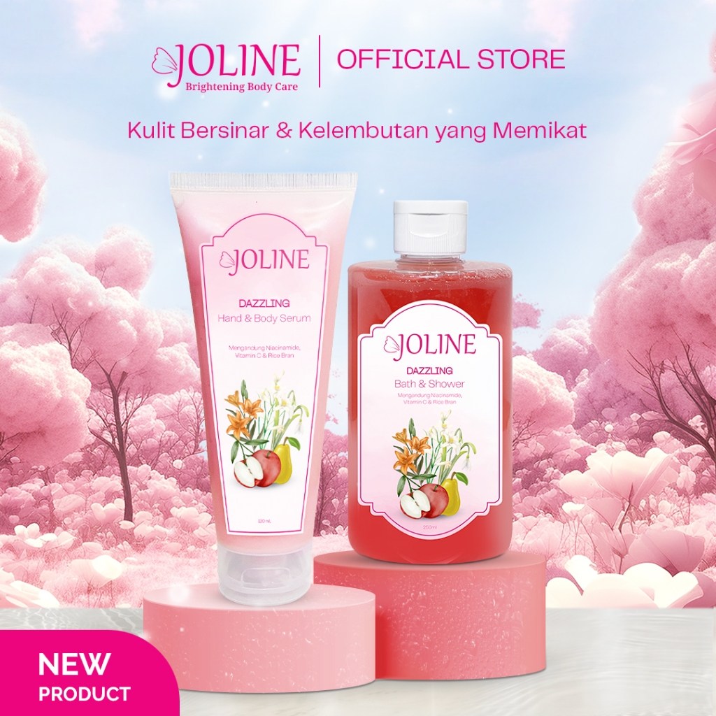 Jual JOLINE 2in1 BUNDLE PACK Radiant Dazzling Body Care | Shopee Indonesia
