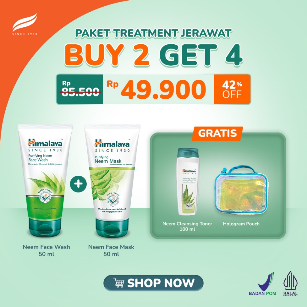 Himalaya Skincare Untuk Kulit Berjerawat