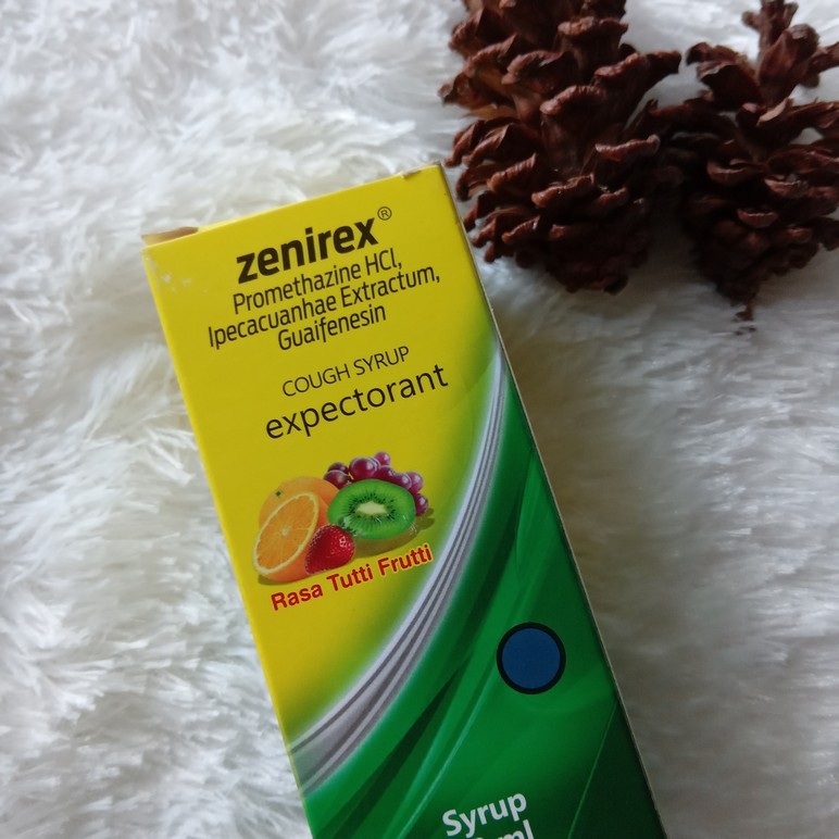 Jual ZENIREX | ZENIREX SIRUP 60ML | EXPECTORANT | RASA TUTTI FRUTTI ...