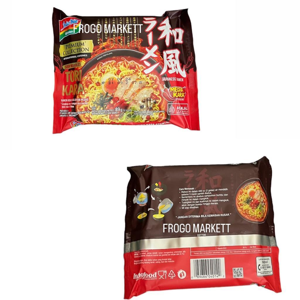 Jual Indomie Mie Instant Premium Collection Tori Kara Ramen Kuah Rasa