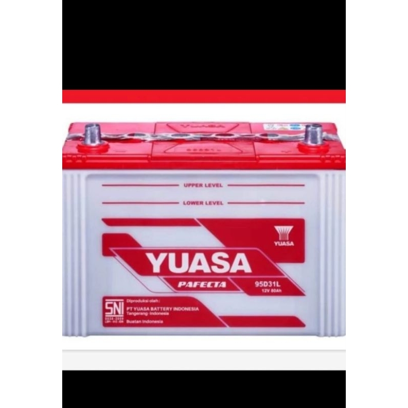 Jual AKI ACCU BASAH YUASA 95D31L PF AKI KERING PAJERO FORTUNER 95D31L